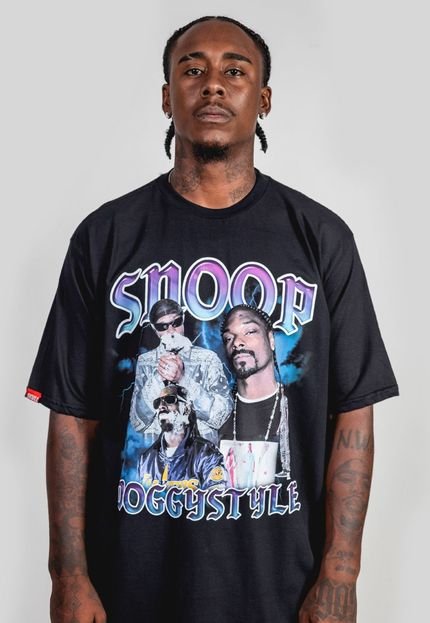 Camiseta Skull Clothing Snoop Dogg Doggystyle Bootleg - Marca Skull Clothing
