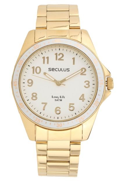 Relógio Seculus 28732LPSGDA3 Dourado - Marca Seculus