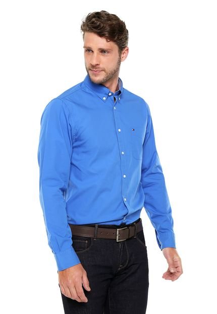 Camisa Tommy Hilfiger Bolso Azul - Marca Tommy Hilfiger