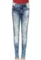 Calça Jeans Moikana Skinny Desgates Azul - Marca Moikana