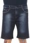 Bermuda Jeans Replay Reta Five Pocket Azul-marinho - Marca Replay