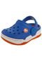Papete Crocs Front Court Clog Kids Azul - Marca Crocs
