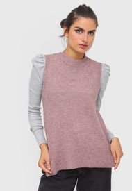 Sweater Jacqueline de Yong Rosa - Calce Regular
