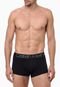 Cueca Calvin Klein Underwear Boxer Low Rise Trunk Cotton Ck Icon MAS8 Preta - Marca Calvin Klein Underwear