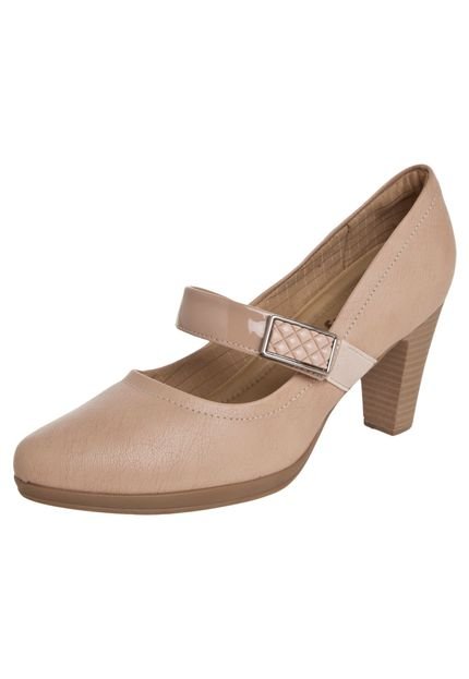 Scarpin Piccadilly Nude - Marca Piccadilly