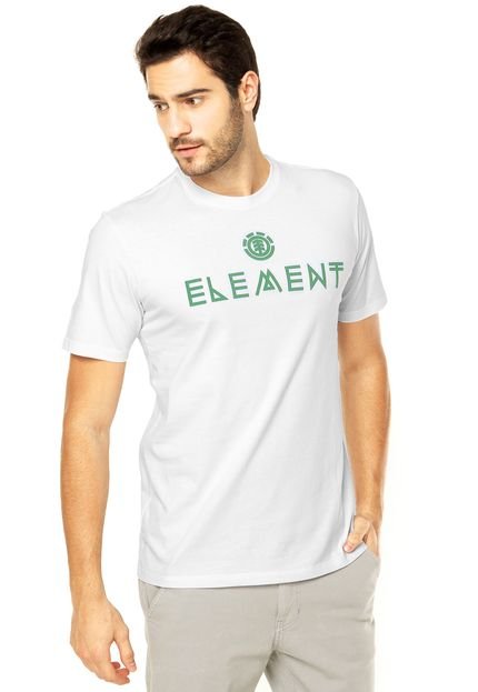 Camiseta Turn  Element Branca - Marca Element