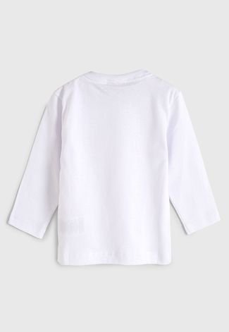 Camiseta Milon Bebê Básica Branca