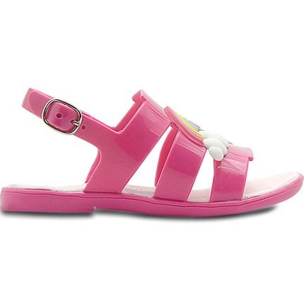 Sandália Infantil Menina Footz Nuvem Colorido Super Confortável Pink - Marca Footz