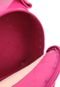 Mochila Petite Jolie Logo Pink - Marca Petite Jolie