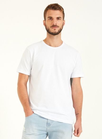 Camiseta Forum Slim P23 Branco Masculino - Marca Forum