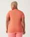 Blusa Básica Feminina Plus Size Decote Redondo Em Algodão Orgânico - Marca MALWEE PLUS