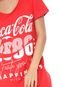 Vestido Coca-Cola Jeans Curto Lettering Vermelho - Marca Coca-Cola Jeans