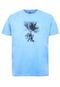Camiseta Tropical Camiseta Tropical Brasil Estampada Azul - Marca Tropical Brasil