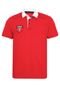Camisa Polo TNG Detalhada Vermelha - Marca TNG