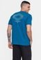 Camiseta HD Mirrored Azul Mysterios - Marca HD Hawaiian Dreams