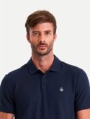 Polo Original Penguin Piquet OPKB00050 Azul Marinho - Marca Penguin