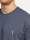 Camiseta Aleatory Masculina Grey Icon Azul Marinho Mescla - Marca Aleatory