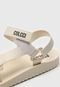 Rasteira Colcci Logo Off-White - Marca Colcci