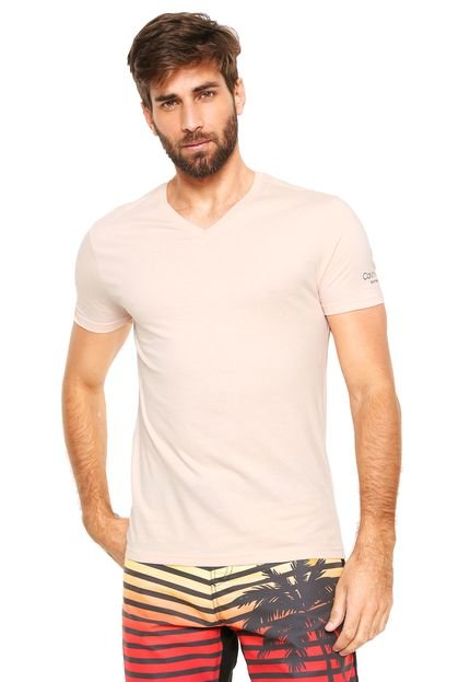 Camiseta Calvin Klein Underwear Logo Rosa - Marca Calvin Klein Underwear