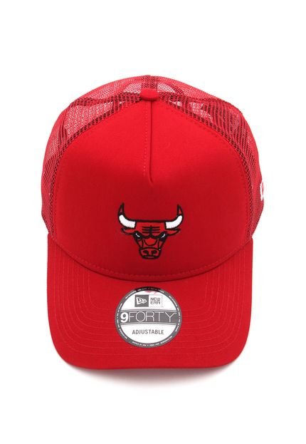 Boné New Era 940 Chicago Bulls Nba Vermelho - Marca New Era