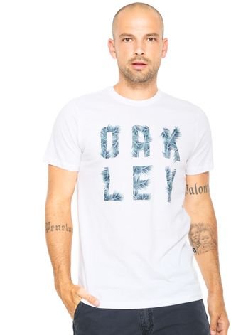 Camiseta Oakley Logo Graphic Branca - Compre Agora