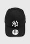 Boné Aberto New Era Snapback 940 SN New York Yankees MLB Aba Curva Preto - Marca New Era
