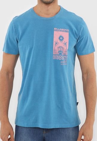 Camiseta Billabong Mind Control Azul