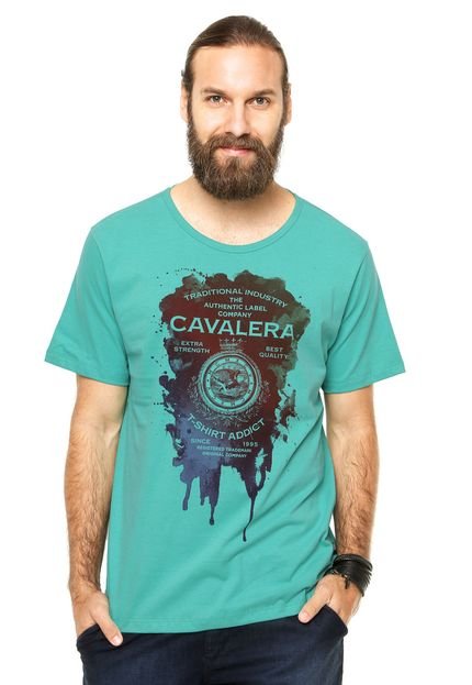 Camiseta Manga Curta Cavalera Mancha Verde - Marca Cavalera