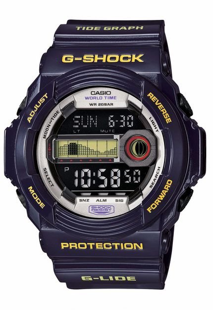 Relógio G-Shock GLX-150B-6DR Roxo - Marca G-Shock