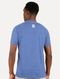 Camiseta Aramis Masculina Estampa Costas Barcode Azul Royal Mescla - Marca Aramis