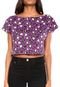 Blusa Cropped My Favorite Thing(s) Canoa Roxa - Marca My Favorite Things
