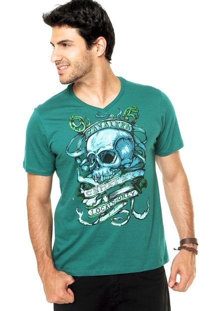 Camiseta Cavalera Estampada Verde - Marca Cavalera