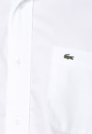 Camisa Lacoste Pocket Branca