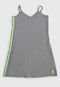 Vestido Beats Infantil Listras Cinza - Marca Elian Beats