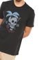 Camiseta Rusty Skull Preta - Marca Rusty