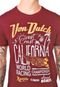 Camiseta Von Dutch World Racing Vinho - Marca Von Dutch 