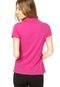 Camisa Polo Benetton Logo Rosa - Marca Benetton