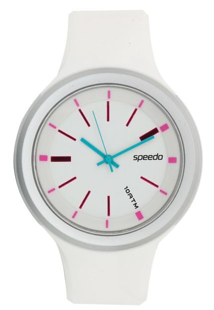 Relógio Speedo 65088L0EVNP2 Branco/Prata - Marca Speedo