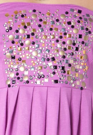 Vestido FiveBlu Shine Roxo