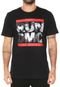 Camiseta New Era Run  Preto - Marca New Era