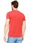 Camiseta Tommy Hilfiger Regular Fit Estampada Vermelha - Marca Tommy Hilfiger