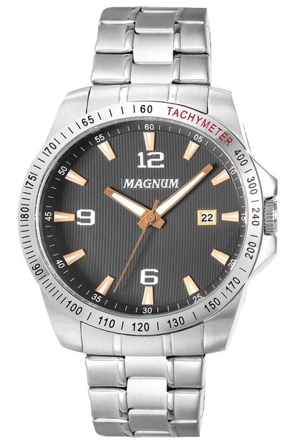Relógio Magnum MA34325t Prata - Marca Magnum