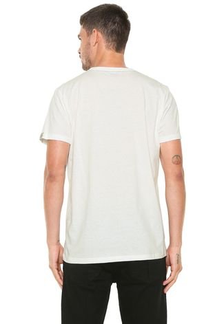 Camiseta Triton Estampada Off-White