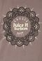Camiseta Juice it  Mandala Mark Cinza - Marca Juice It