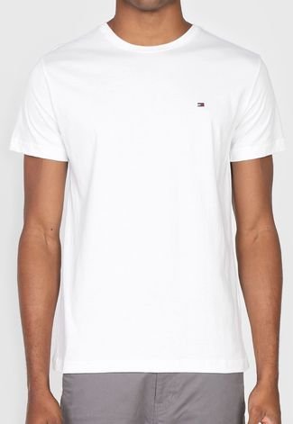 Camiseta Tommy Hilfiger Branco ABMW0MW29670