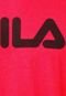 Camiseta Fila Letter Vermelha - Marca Fila