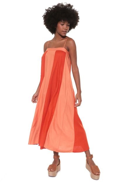 Vestido Dress to Midi Color Laranja - Marca Dress to