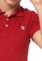 Camisa Polo Fila Logo Vermelha - Marca Fila