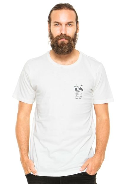 Camiseta Redley Silk Skate Long  Bege - Marca Redley