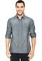 Camisa M. Officer Casual Azul - Marca M. Officer